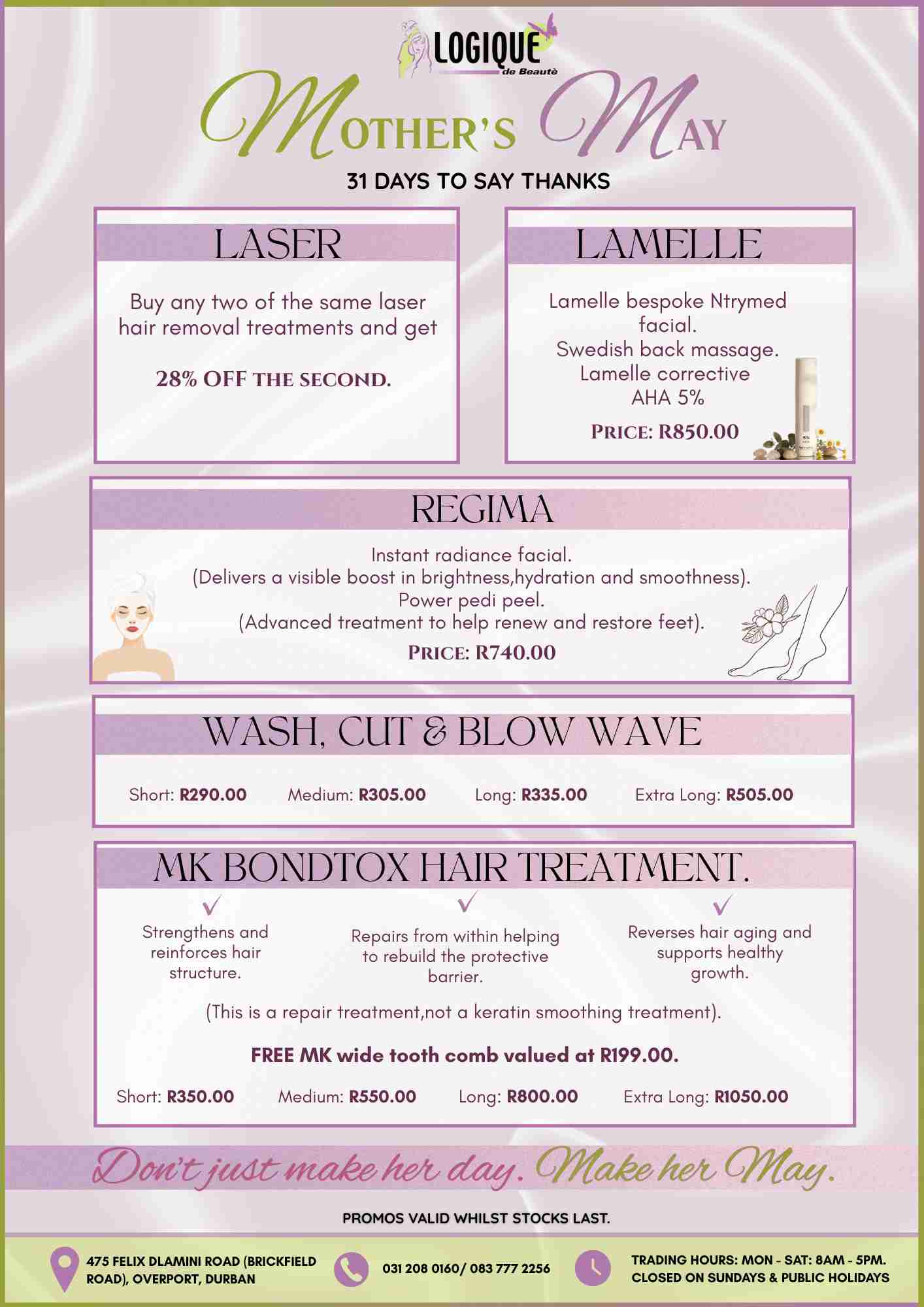 Unisex Treatments Durban
