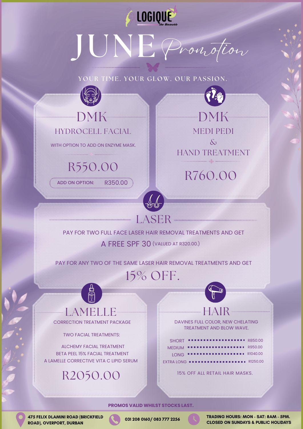 Unisex Treatments Durban